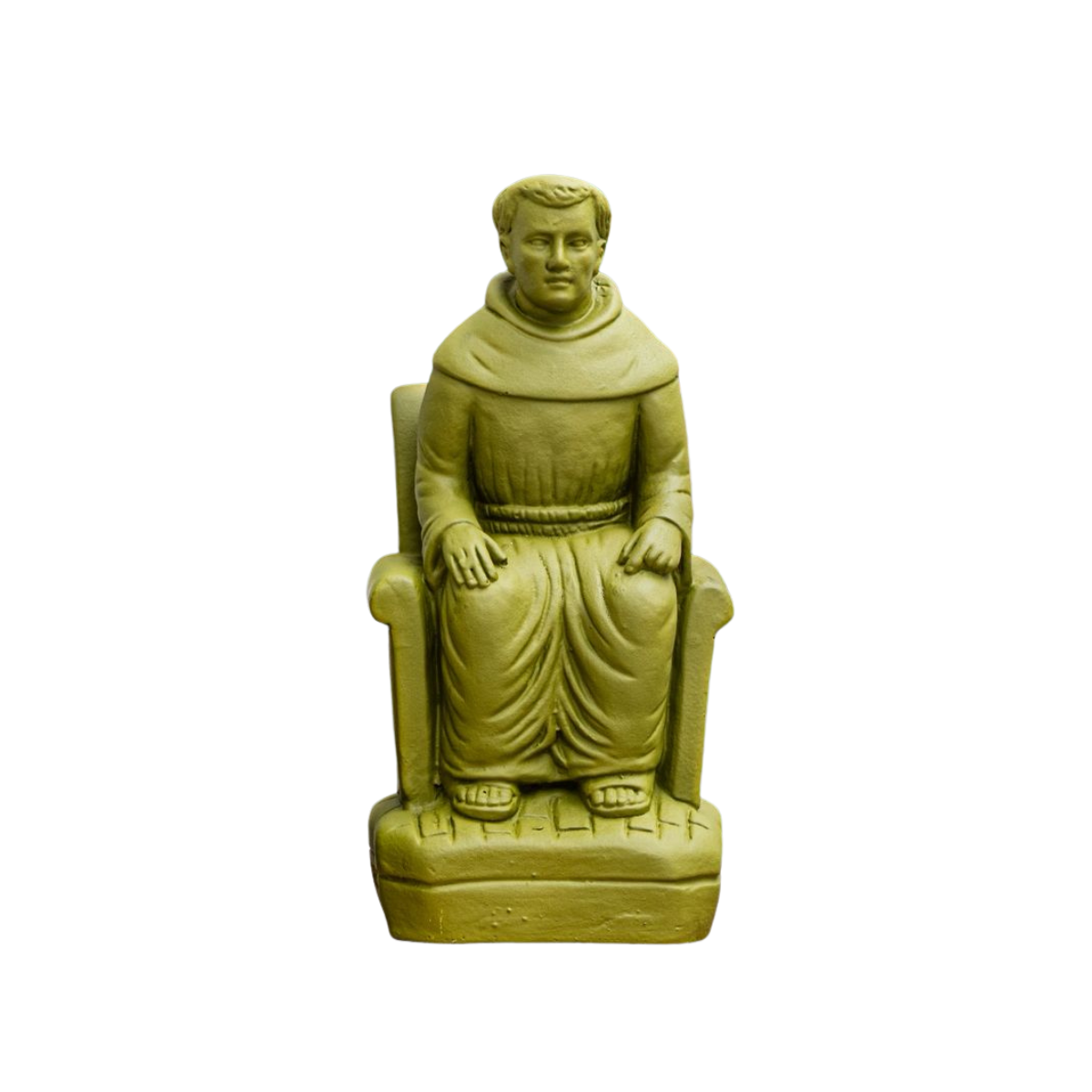 Estátua Frei Galvão Clara Barbara Goy 20cm